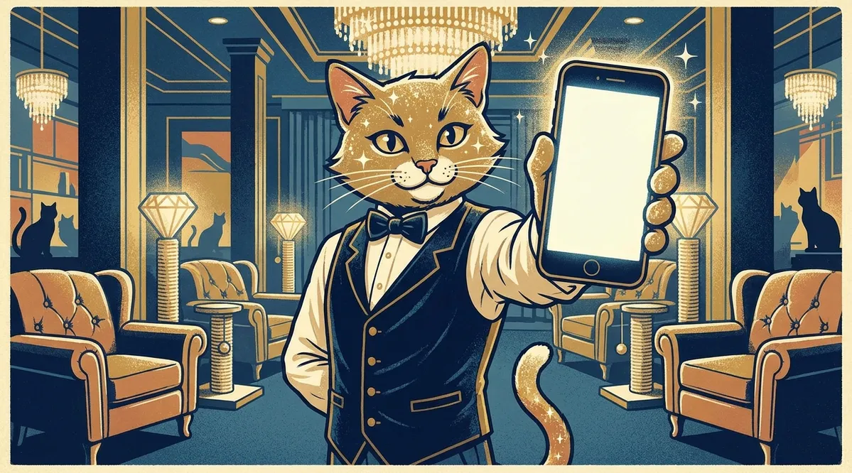 Kitty Glitter mobile app